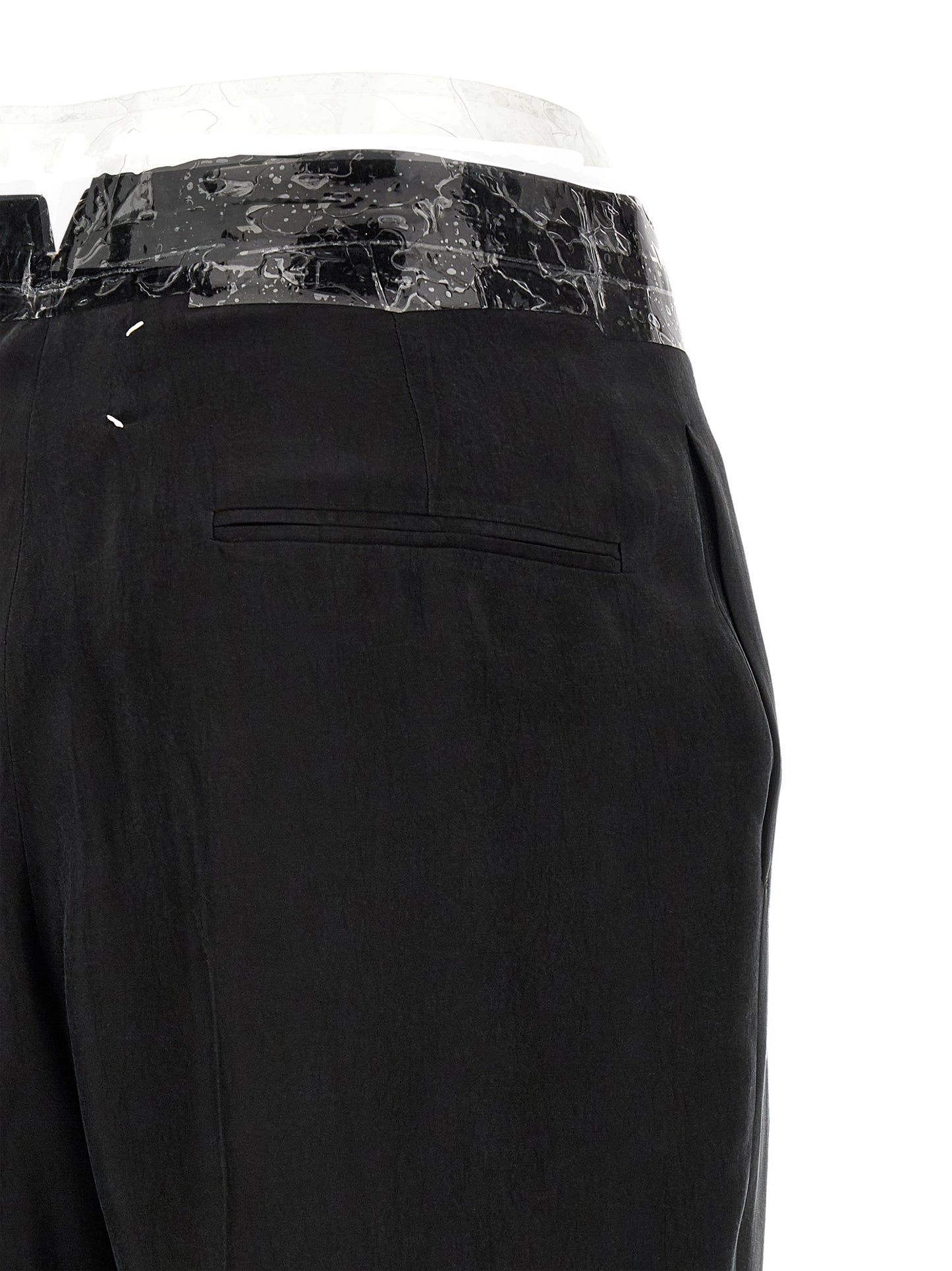 Maison Margiela Black Copper Casual Pants