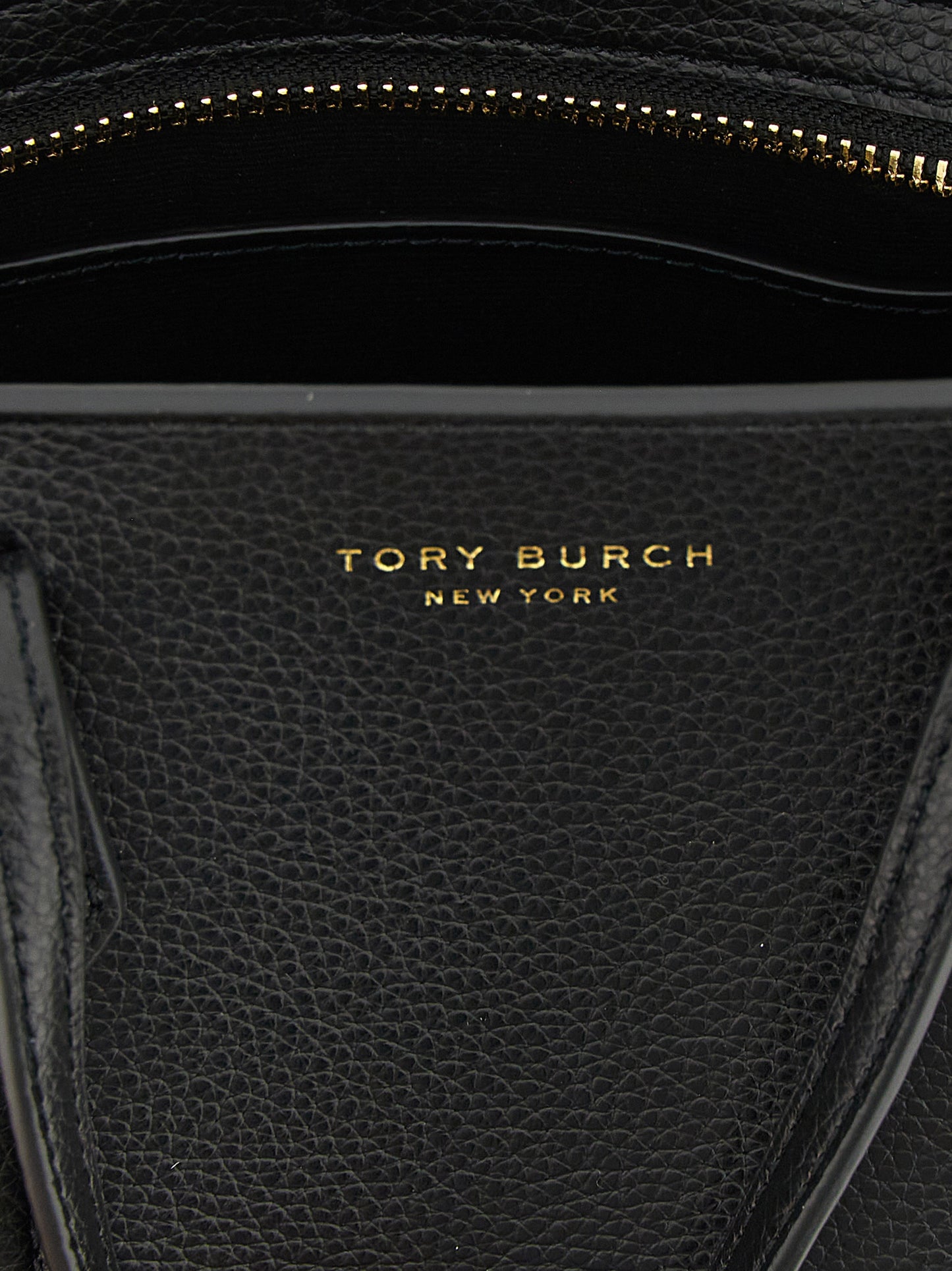 Tory Burch Black Cowhide Handbag