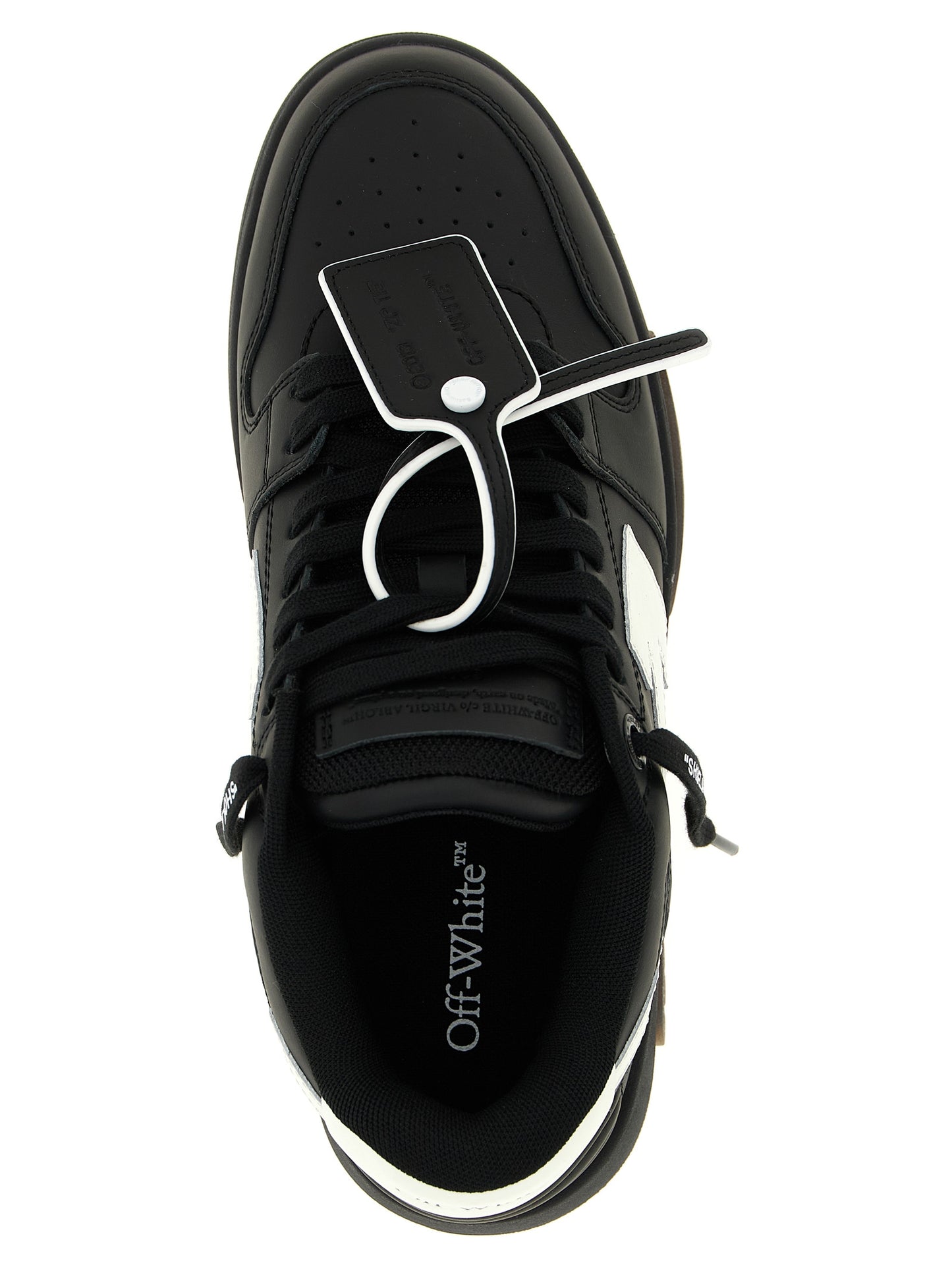 Off-White Bicolor Recycled Polyester Low Top Sneakers