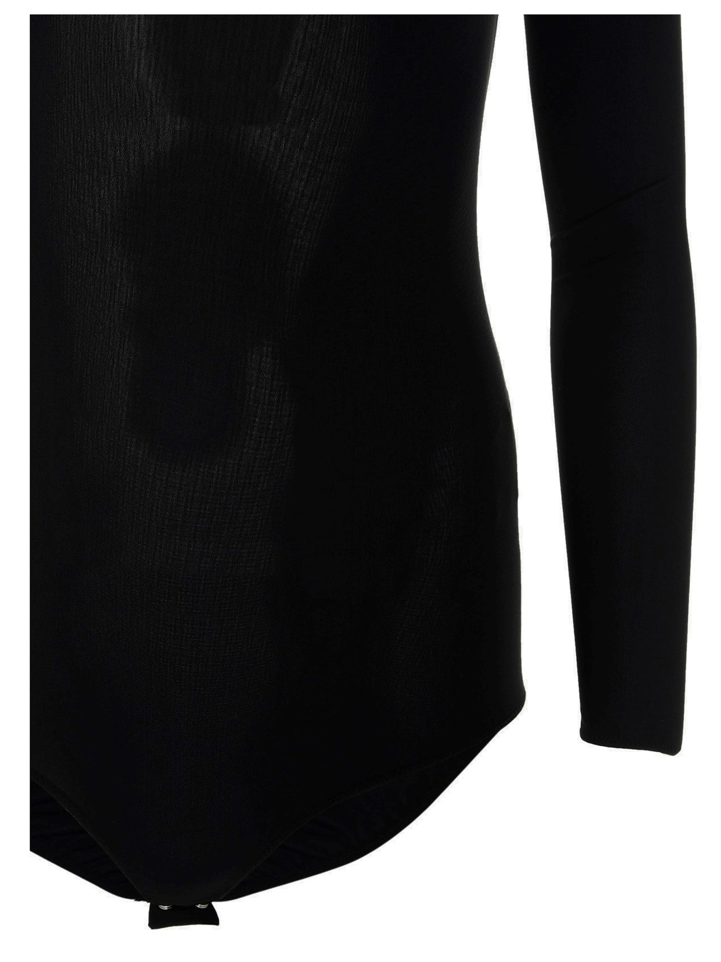 Maison Margiela Black Polyamide Bodysuit