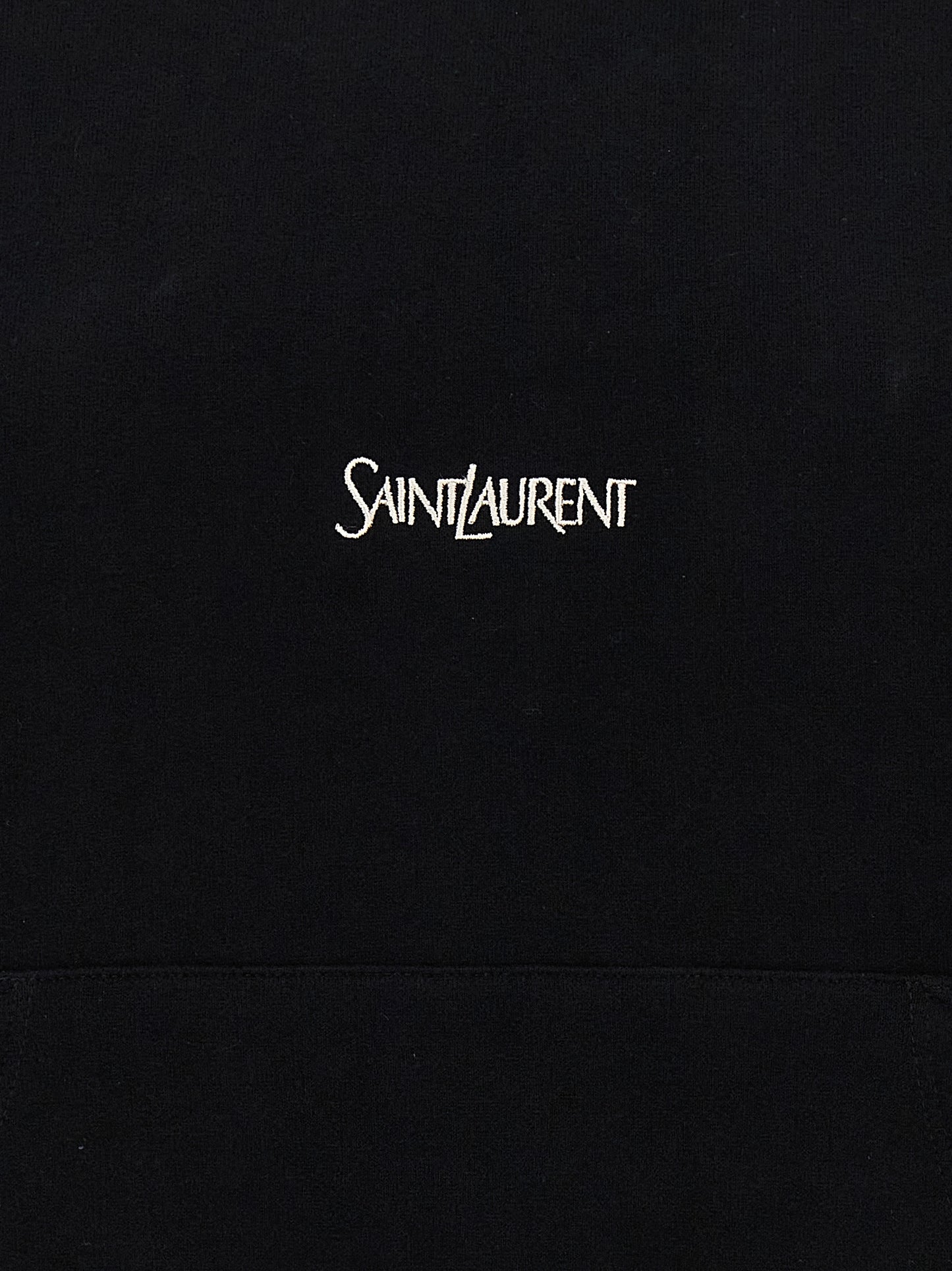 Saint Laurent Bicolor Cotton Sweatshirt