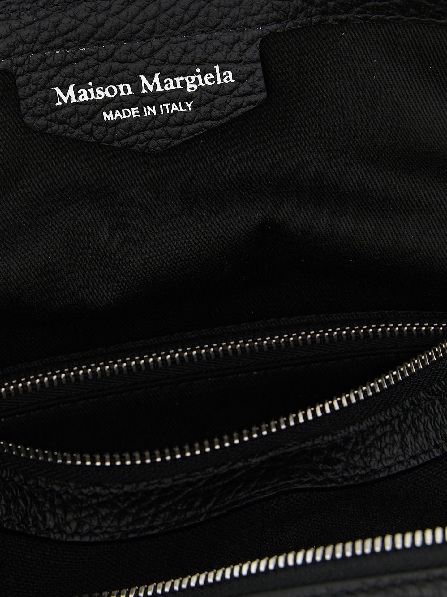 Maison Margiela Black Calfskin Shoulder Bag