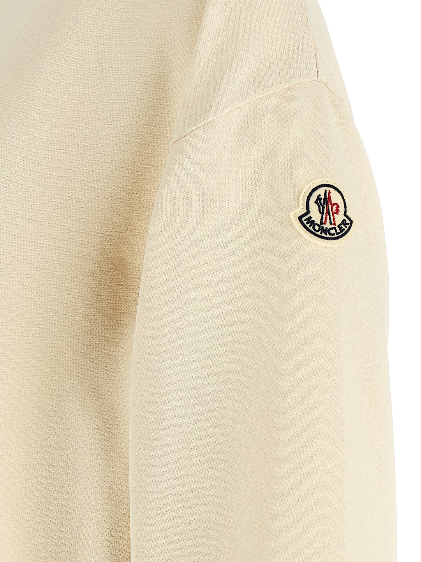 Moncler Beige Cotton Sweatshirt