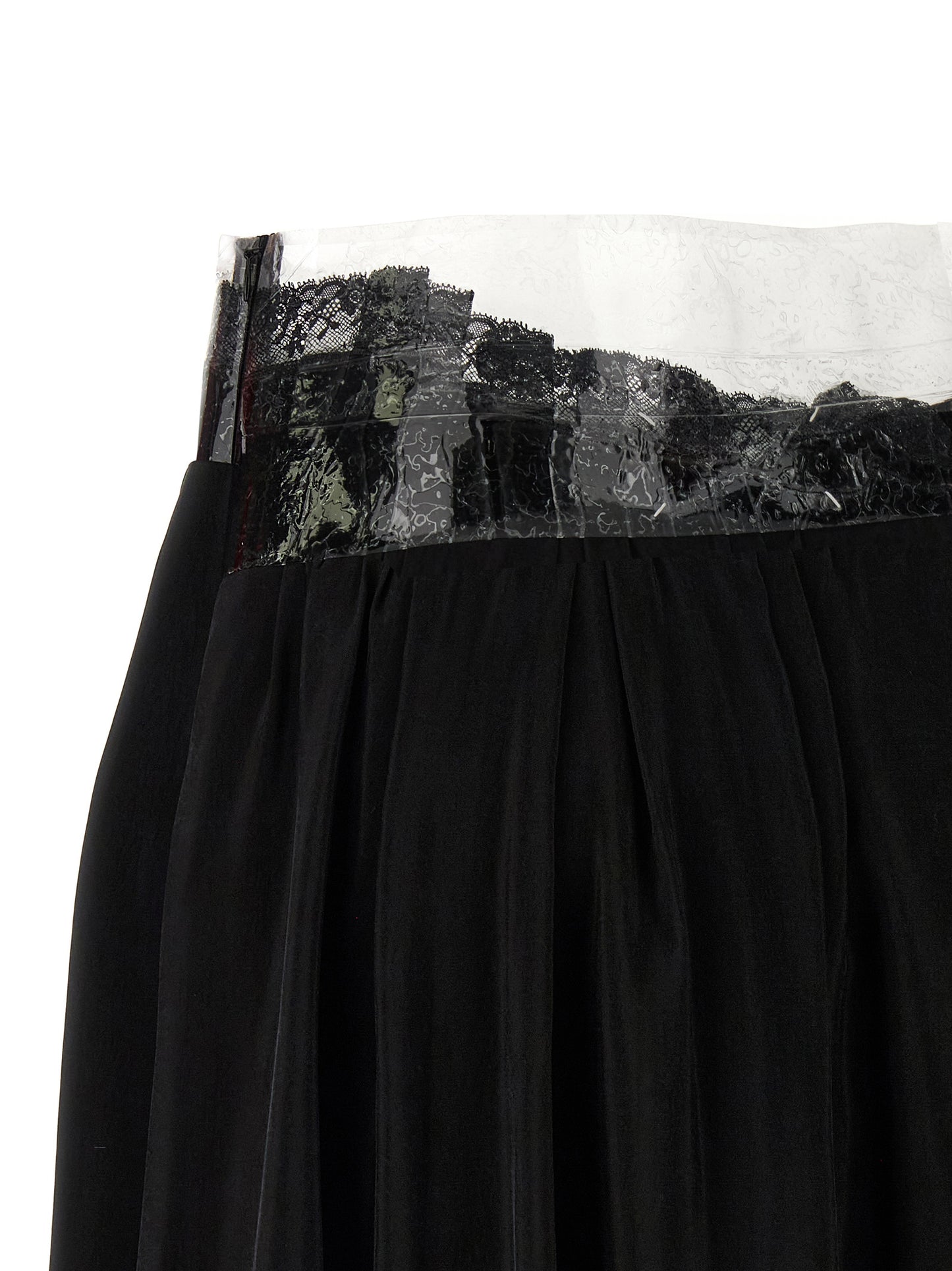 Maison Margiela Black Copper Mini Skirt
