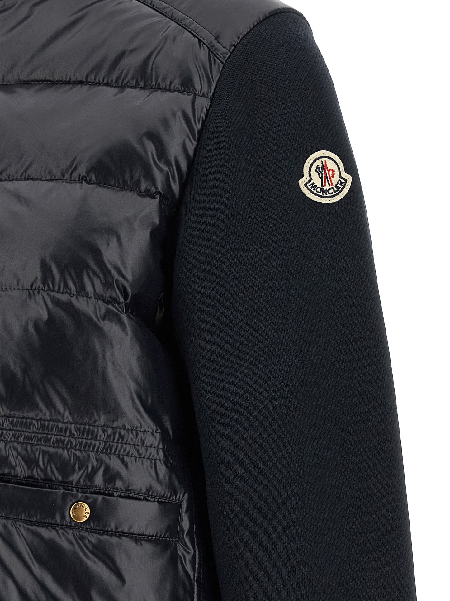 Moncler Blue Polyamide Cardigan