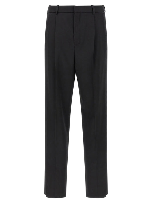 Saint Laurent Black Wool Dress Pants
