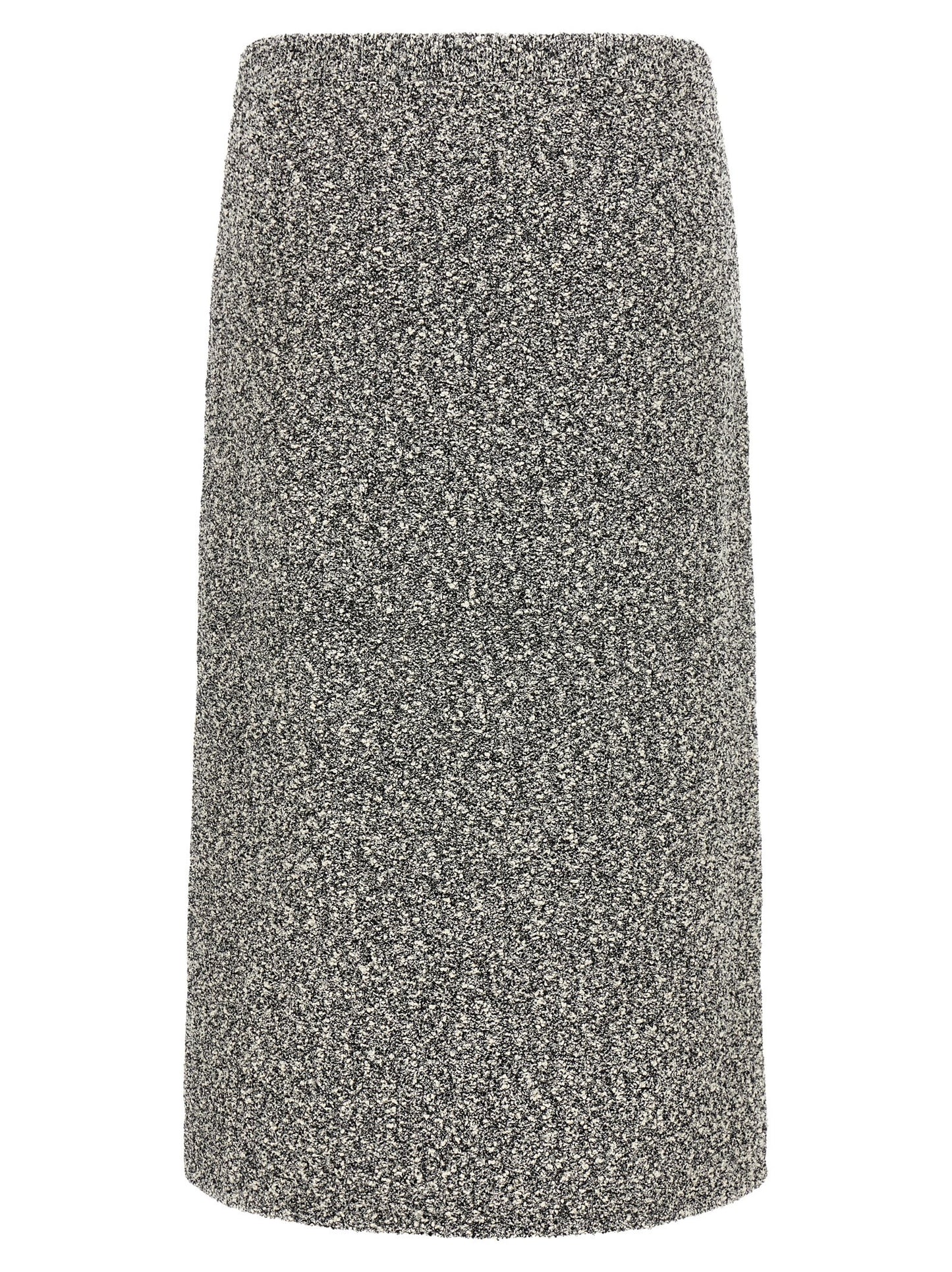 Tory Burch Black Polyamide Midi Skirt