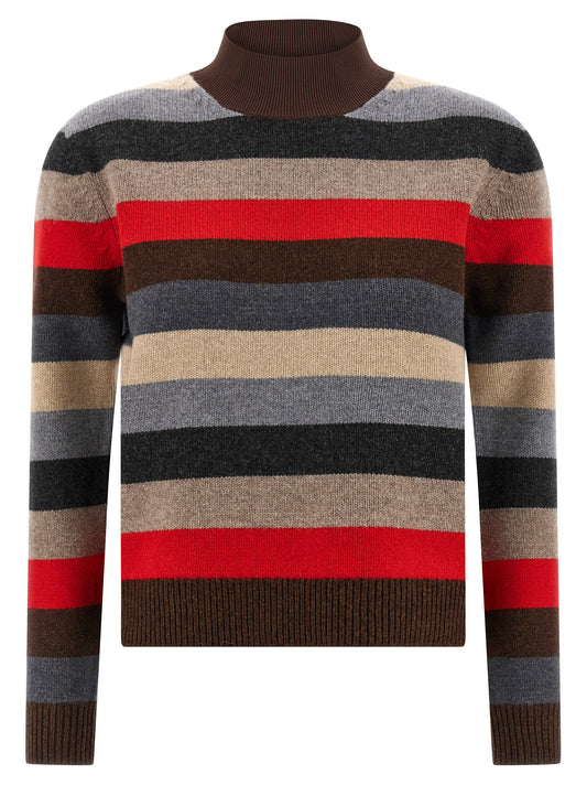 Tory Burch Multicolor Wool Cardigan