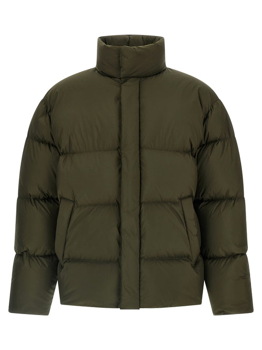 Saint Laurent Bicolor Polyester Full-Length Jacket