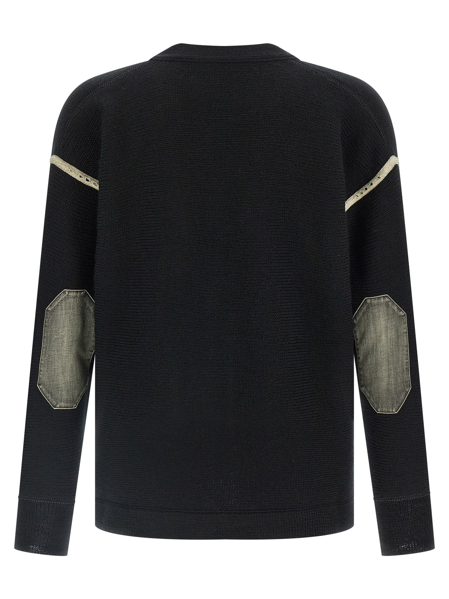 Maison Margiela Black Virgin Wool Cardigan