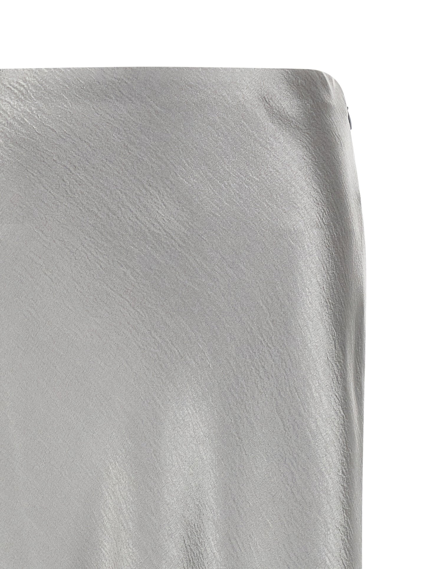 Tory Burch Gray Polyester Midi Skirt