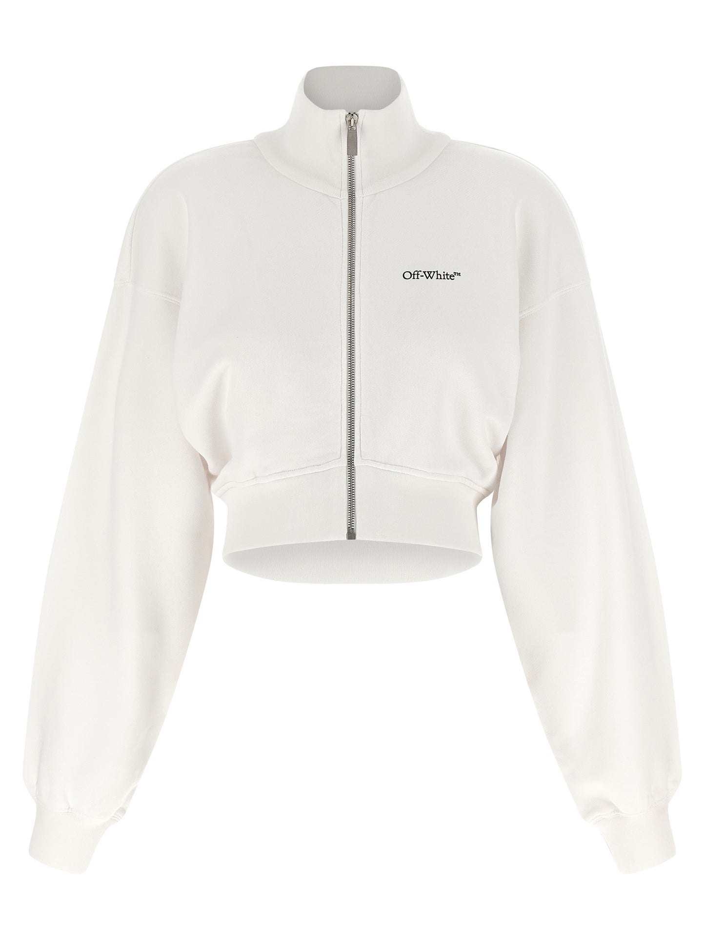 Off-White White Cotton Sweatshirt