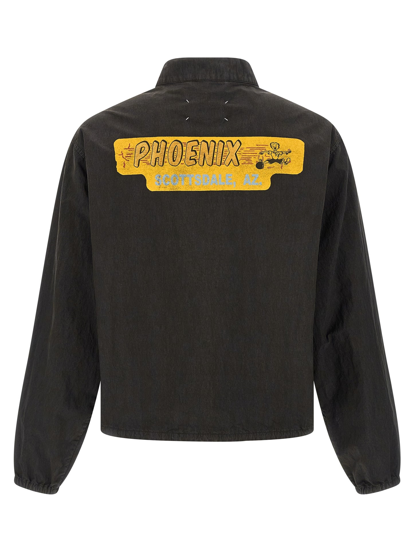 Maison Margiela Gray Cotton Shell Jacket