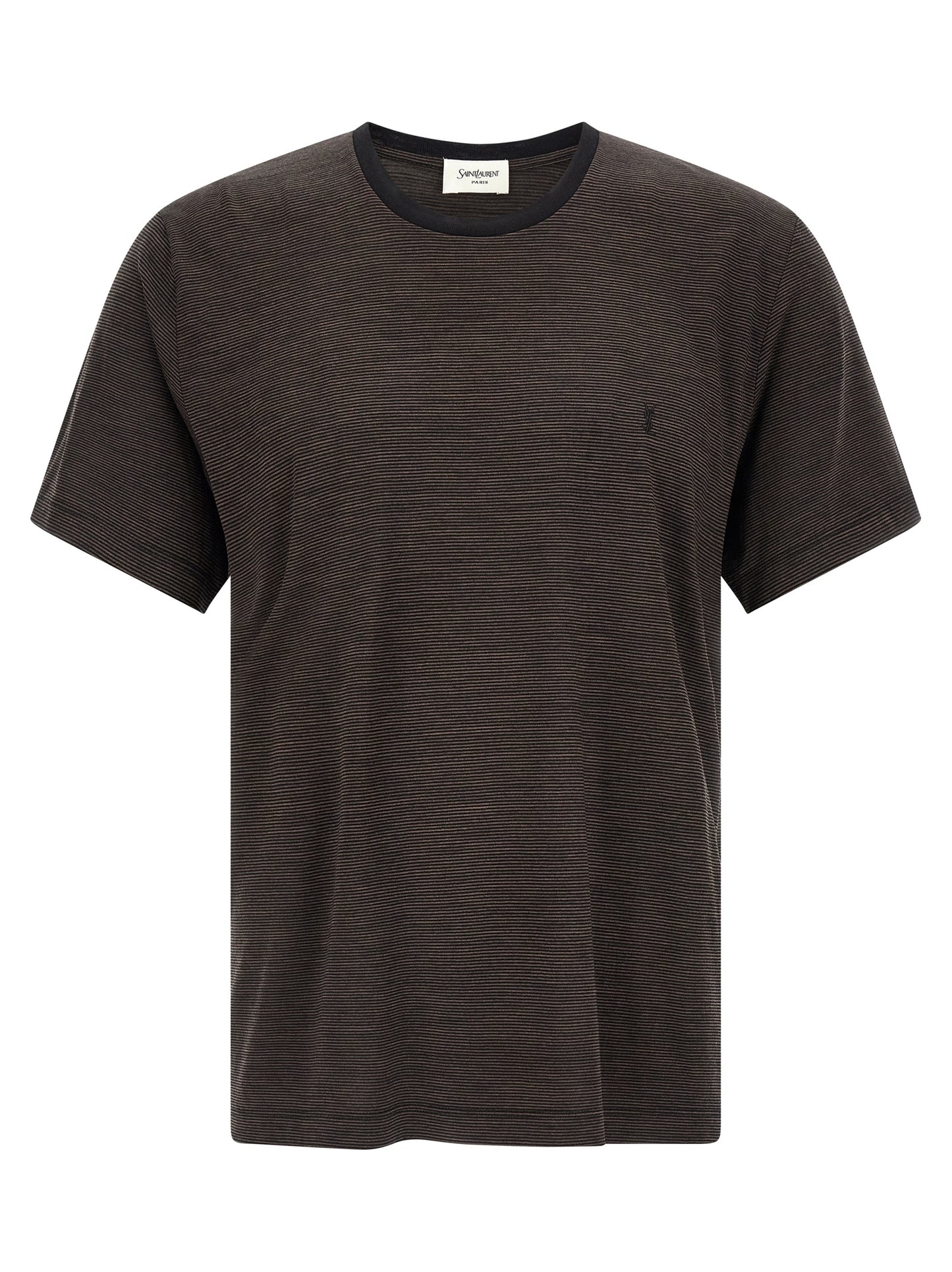 Saint Laurent Brown Wool T-Shirt
