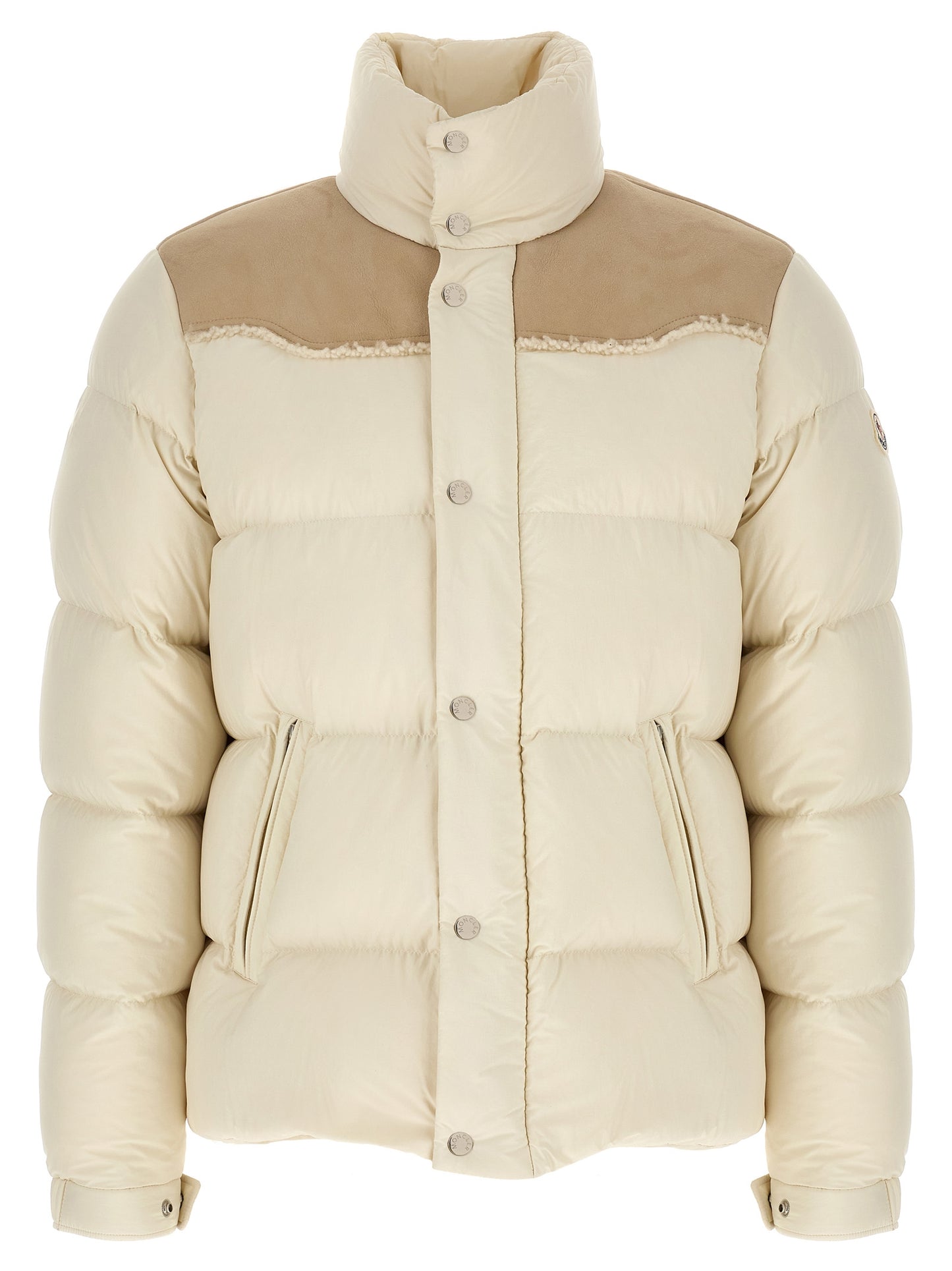 Moncler Beige Polyamide Full-Length Jacket