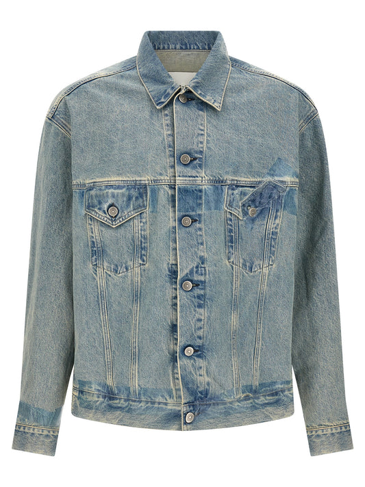 Maison Margiela Blue Cotton Denim Jacket