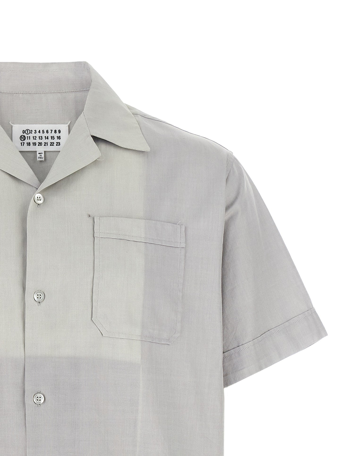 Maison Margiela Gray Cotton Blouse