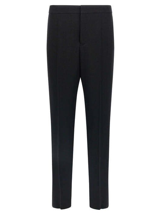 Saint Laurent Black Wool Dress Pants