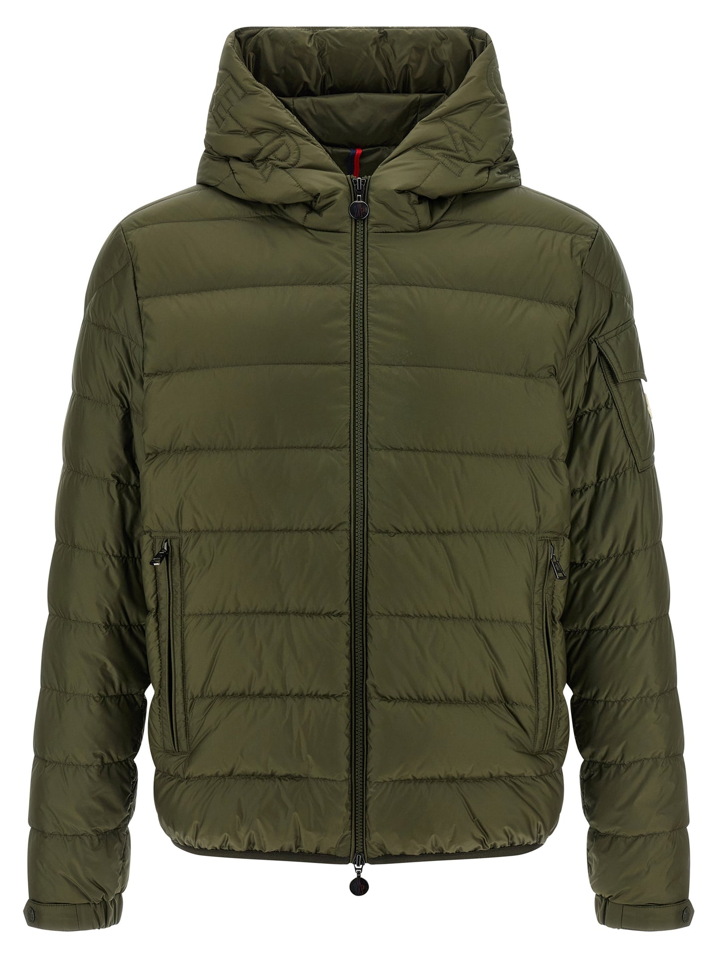 Moncler Bicolor Polyamide Full-Length Jacket