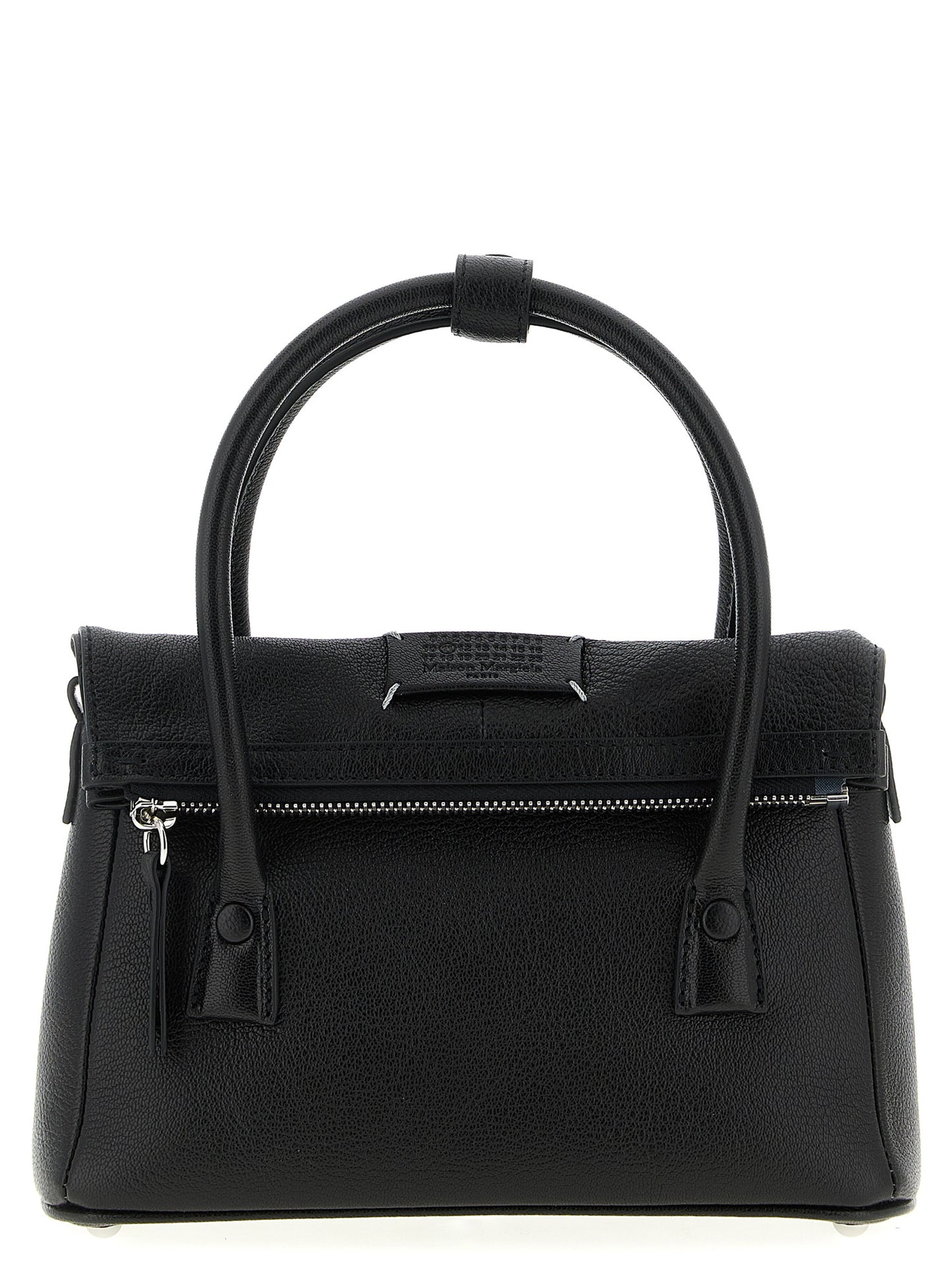 Maison Margiela Black Cashmere Handbag