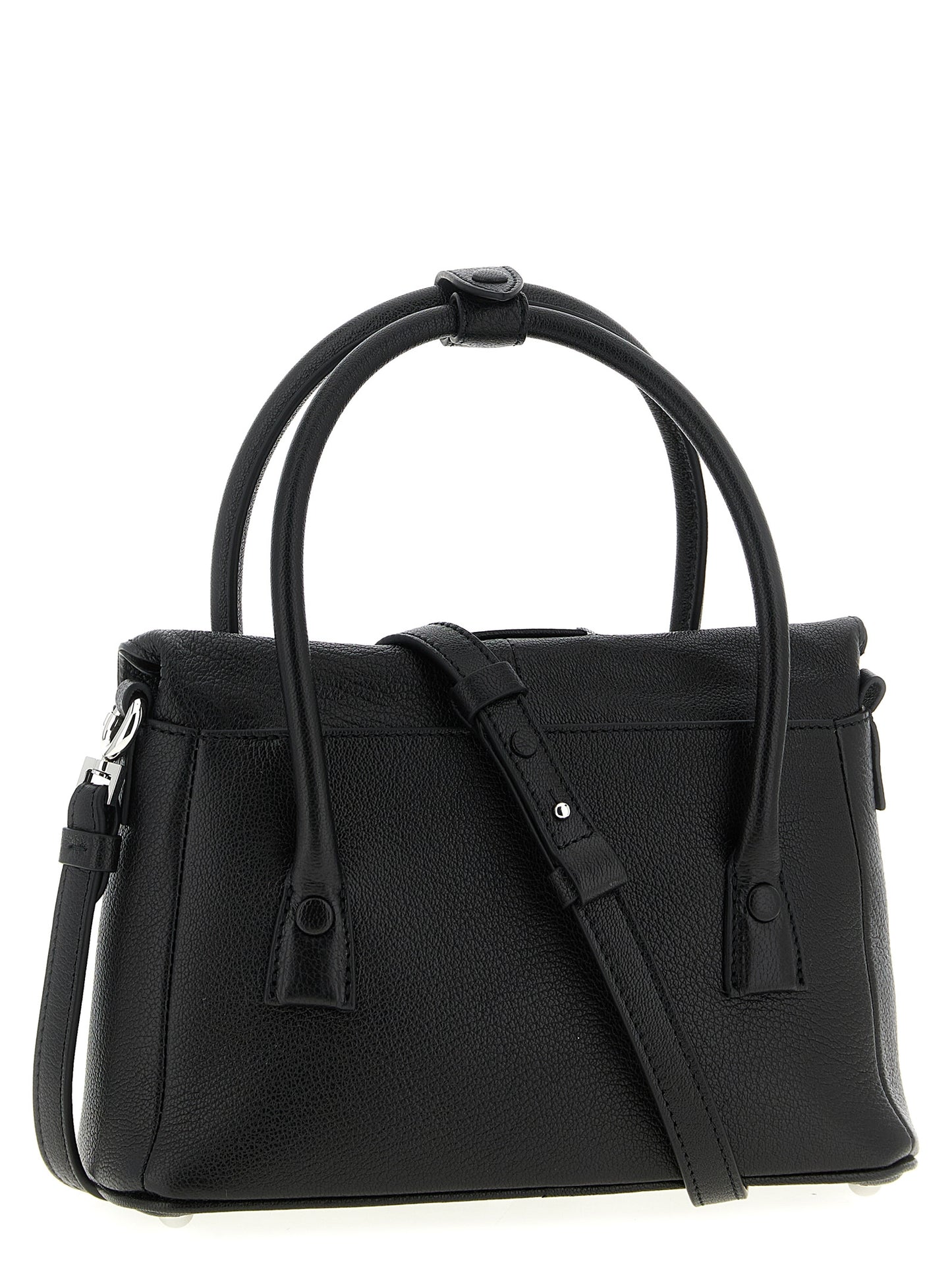 Maison Margiela Black Cashmere Handbag