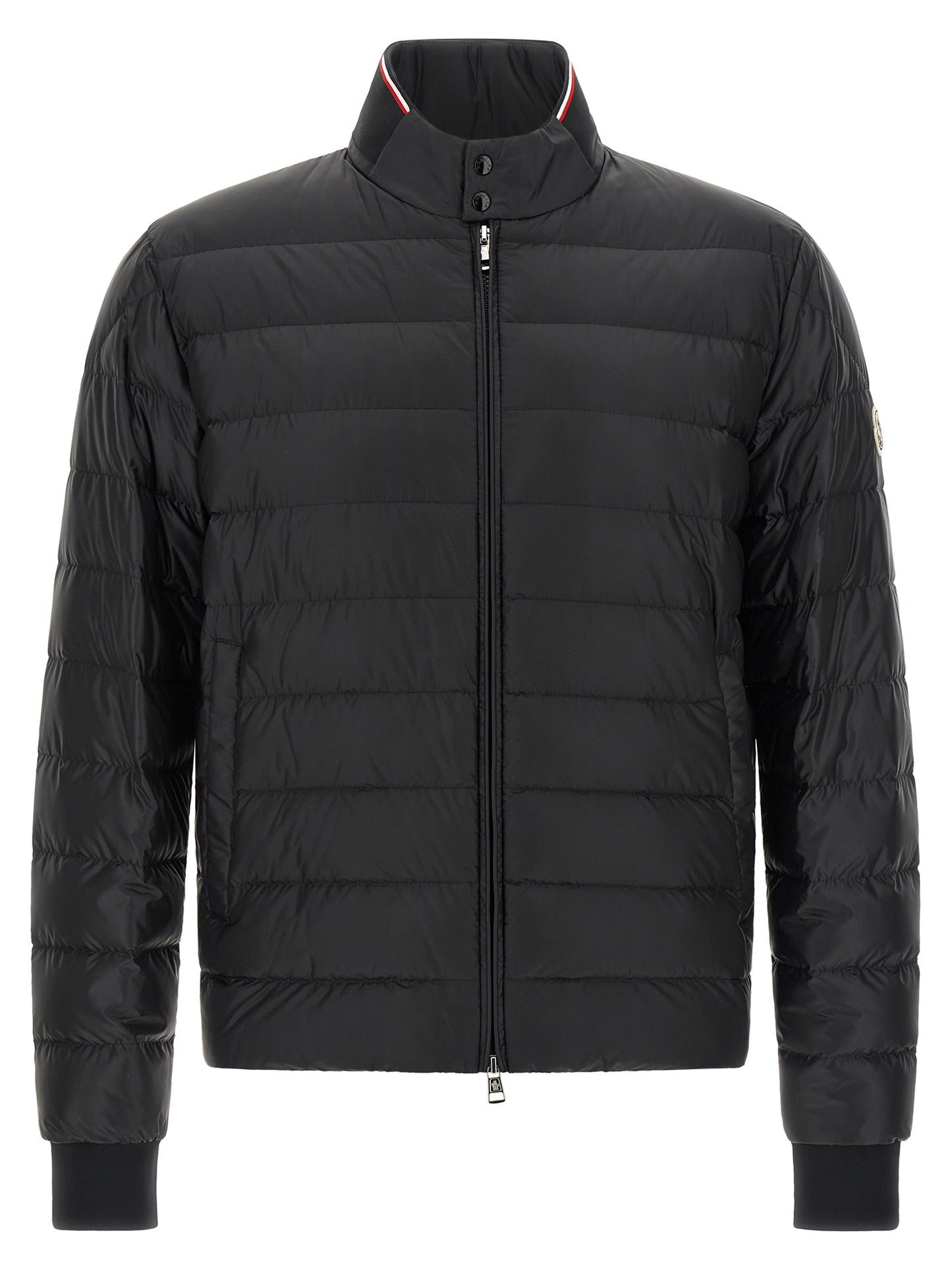 Moncler Black Polyamide Full-Length Jacket