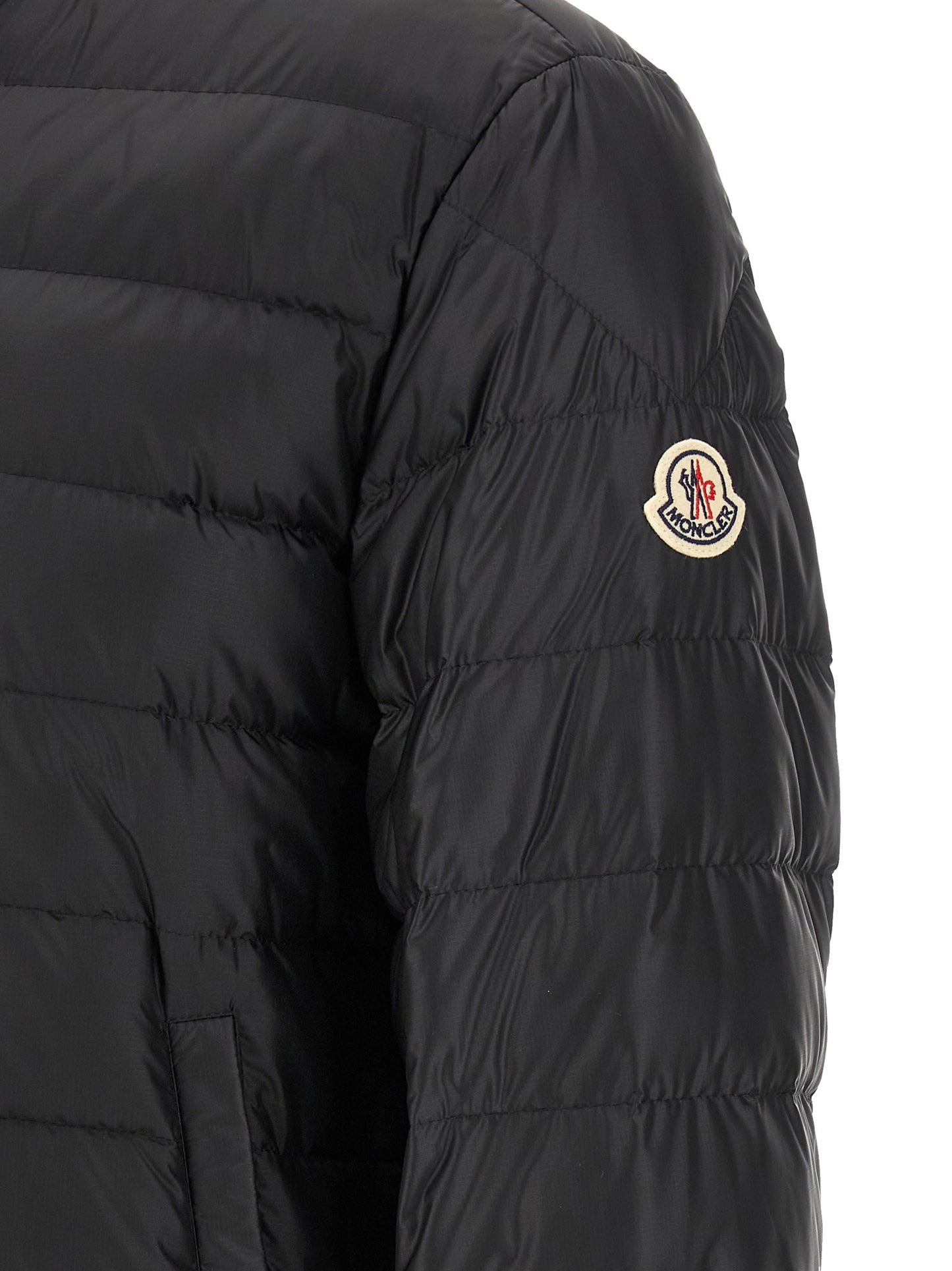 Moncler Black Polyamide Full-Length Jacket