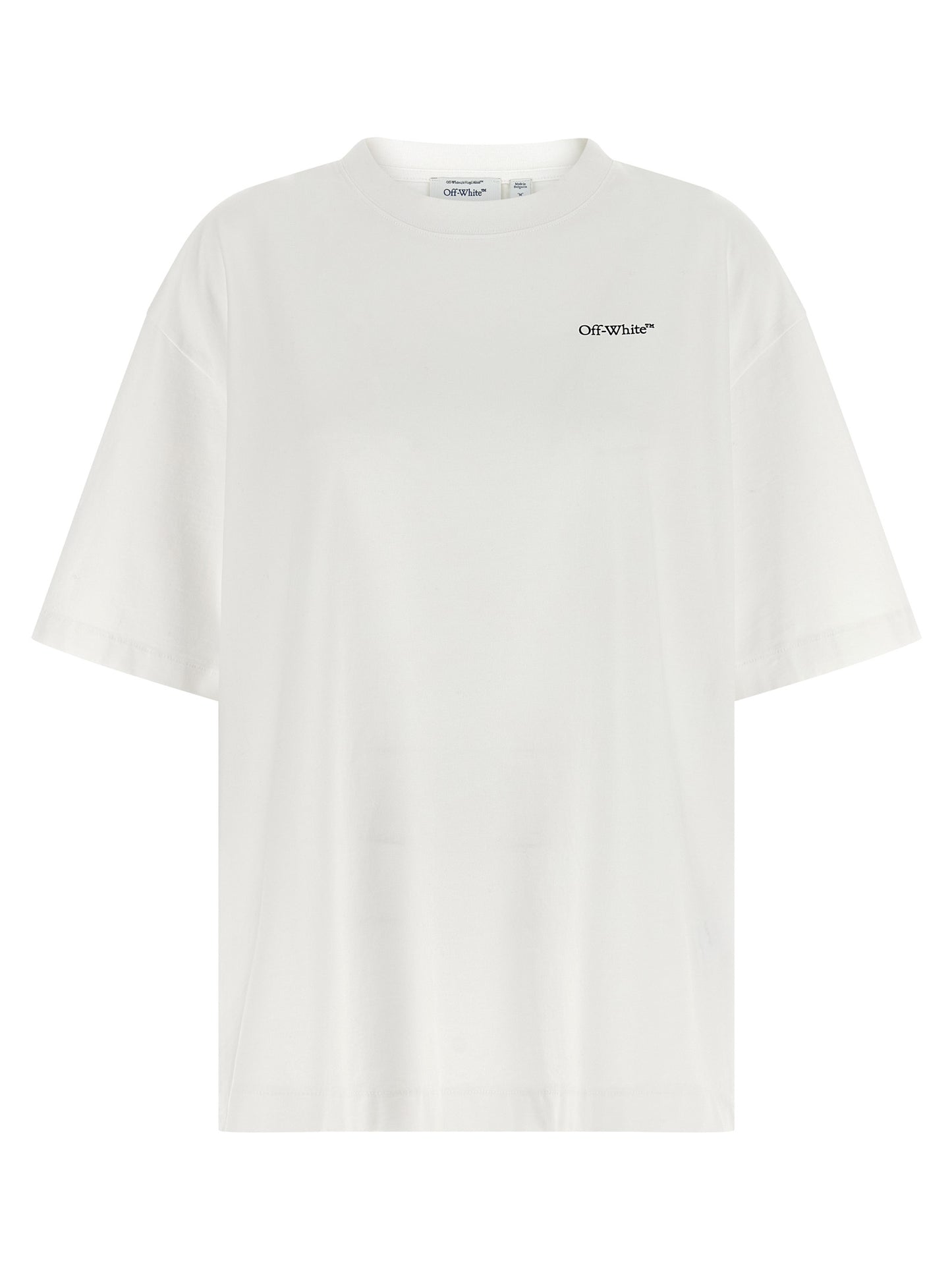 Off-White White Cotton T-Shirt