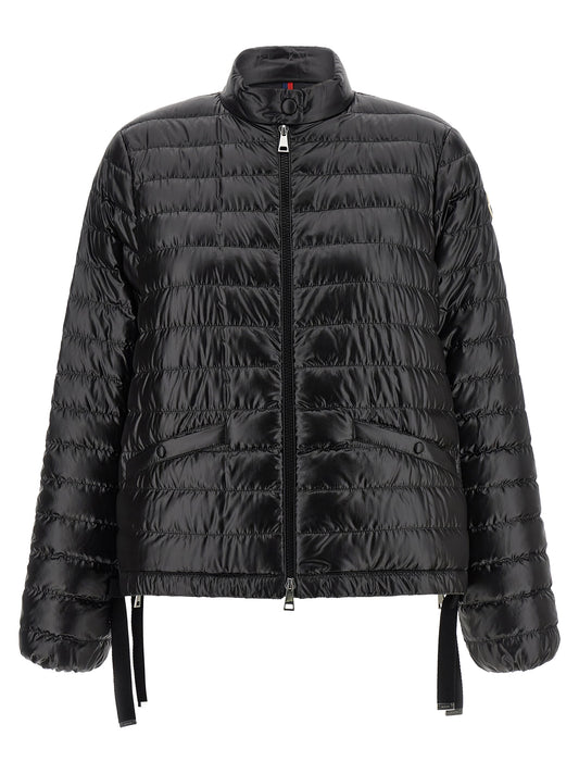 Moncler Black Polyamide Full-Length Jacket