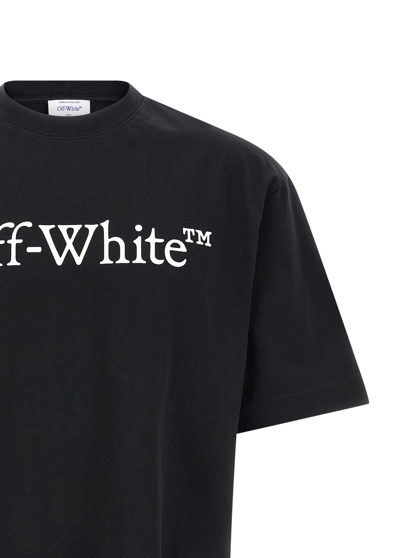 Off-White Bicolor Cotton T-Shirt