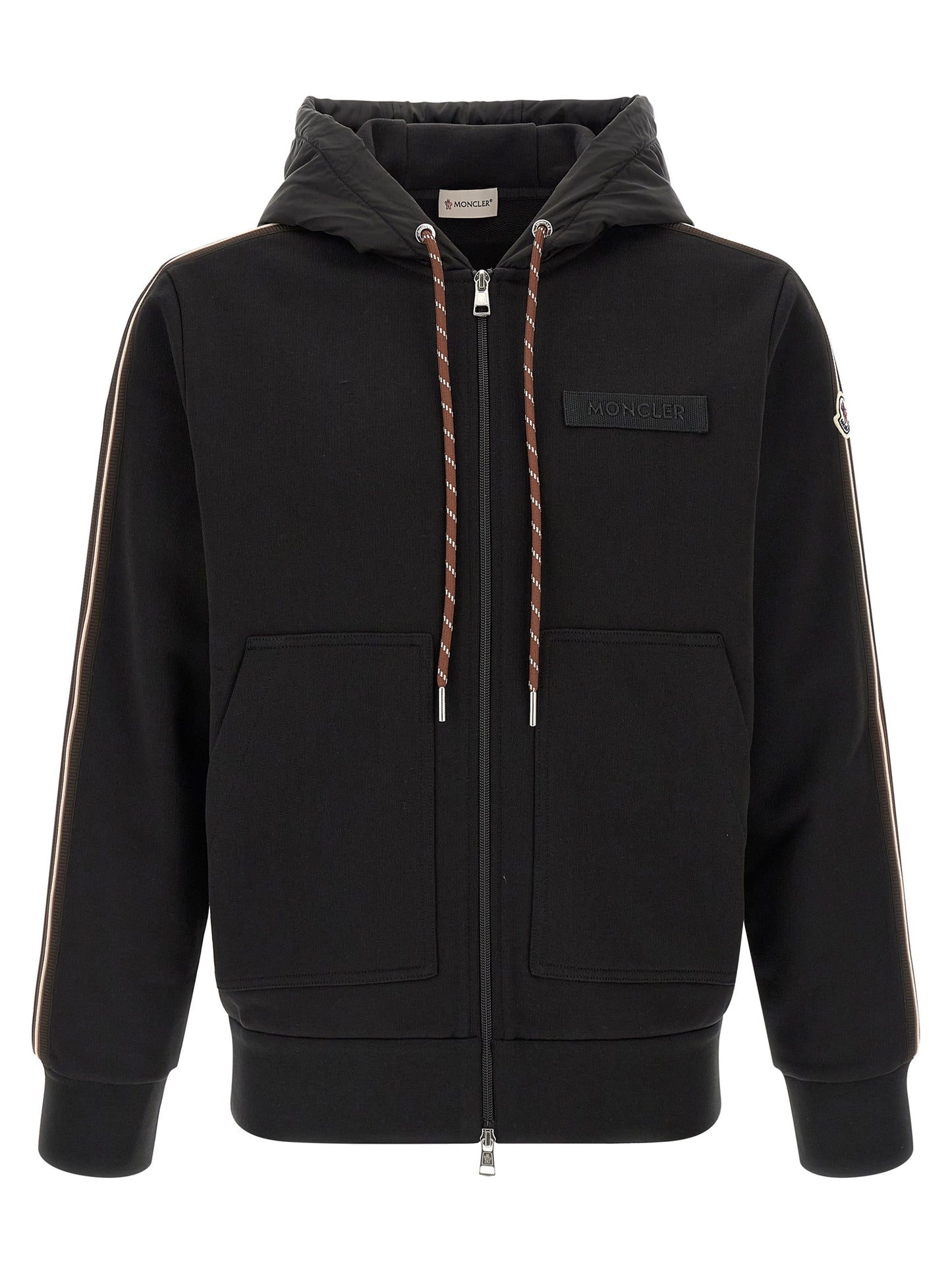 Moncler Black Polyamide Sweatshirt