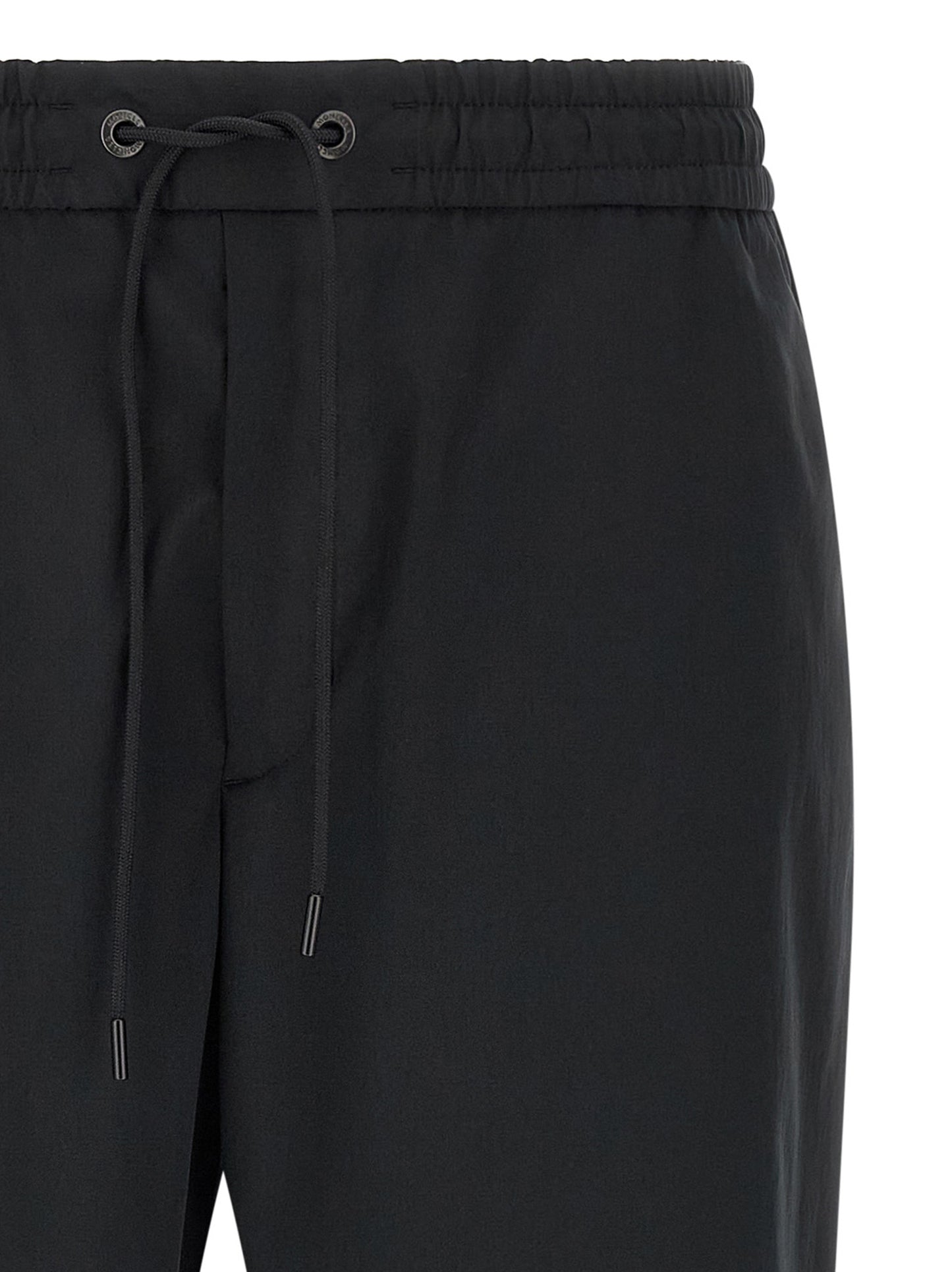 Moncler Black Polyester Joggers (Workout Pants)