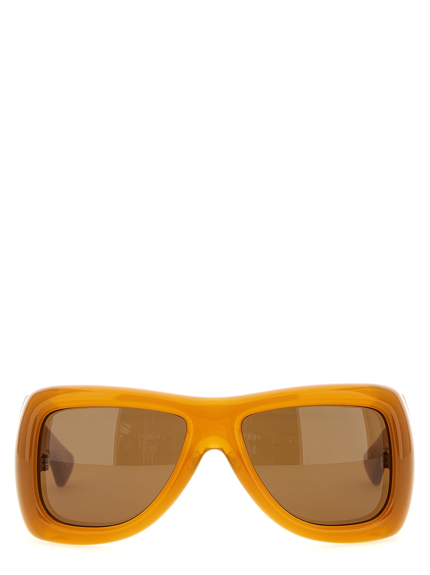 Saint Laurent Orange Acetate Sunglasses