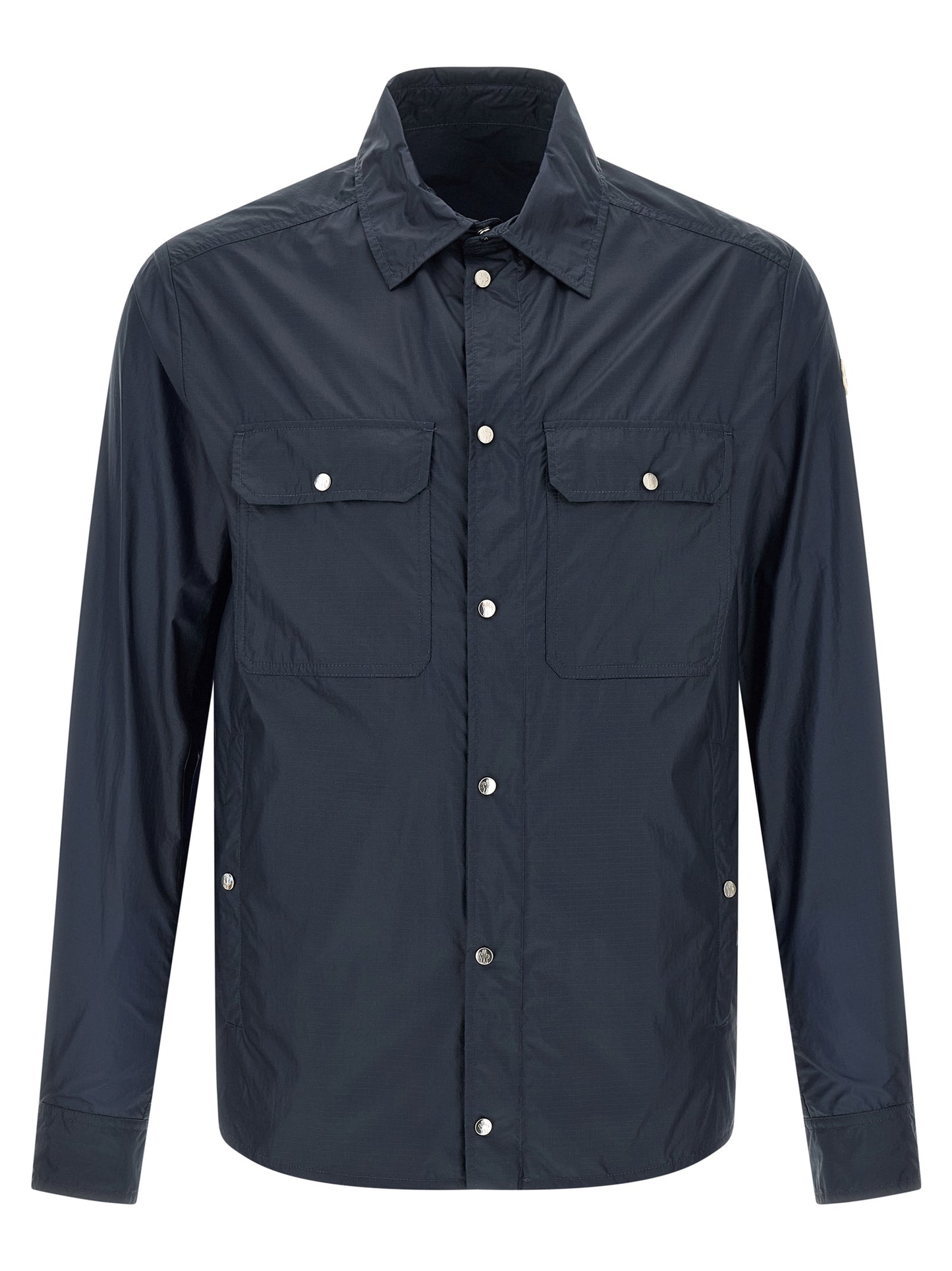 Moncler Blue Polyamide Blouse