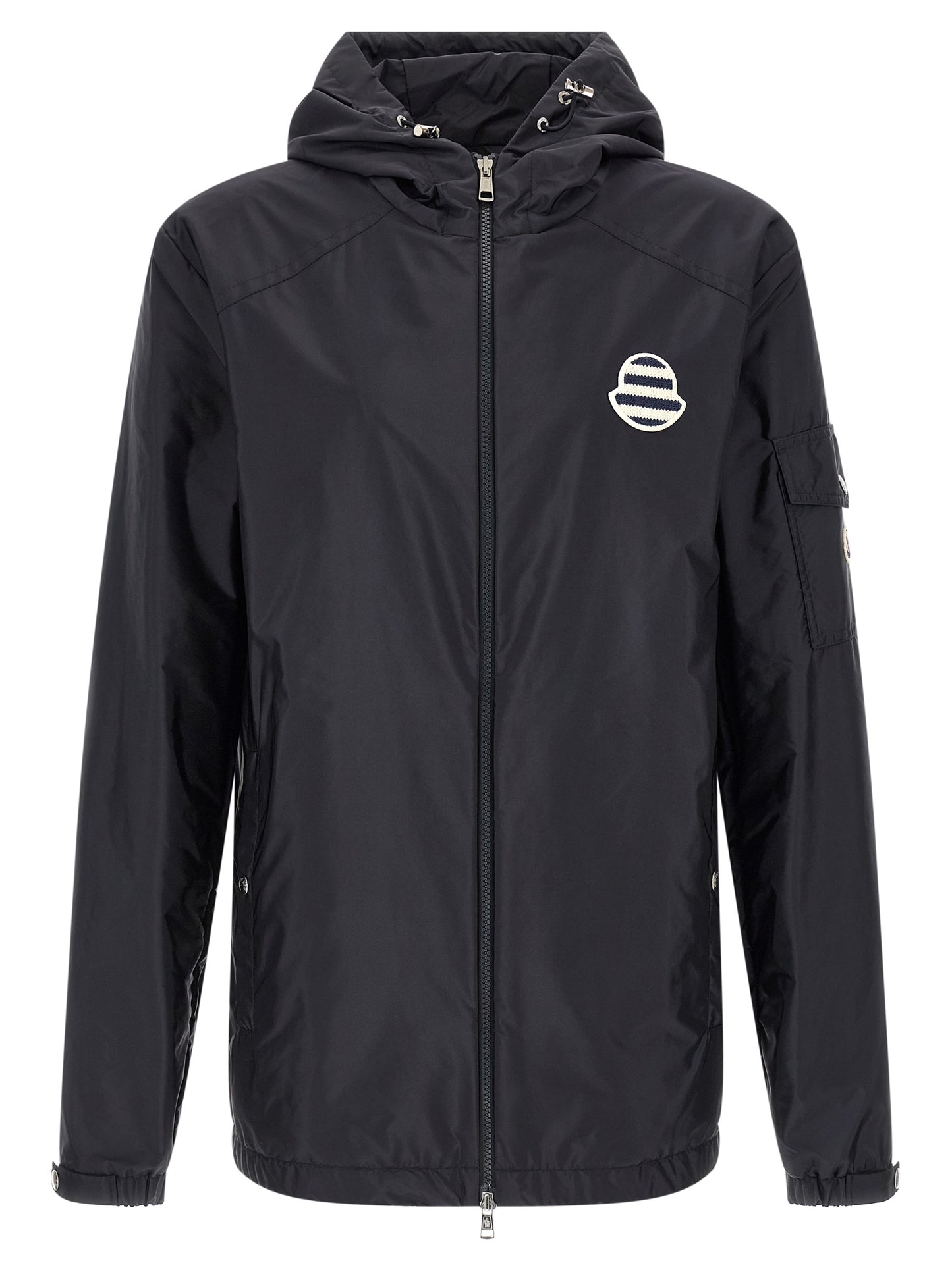 Moncler Blue Polyamide Shell Jacket