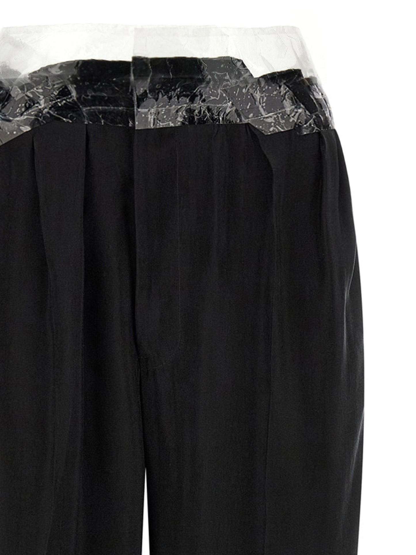 Maison Margiela Black Copper Casual Pants