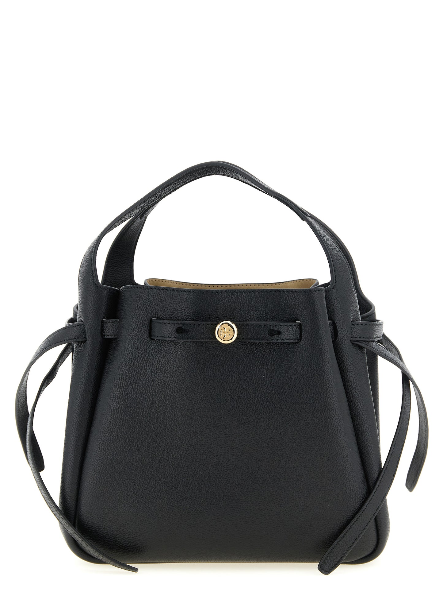 Tory Burch Black Cowhide Handbag