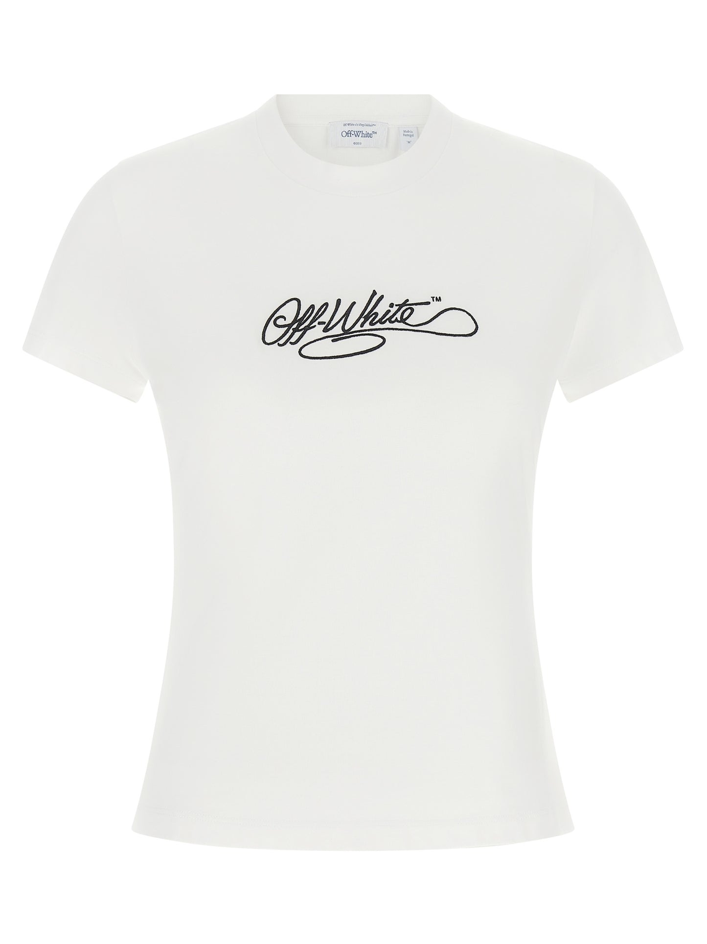 Off-White White Cotton T-Shirt