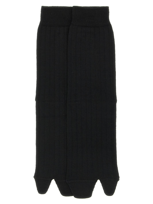 Maison Margiela Black Wool Socks