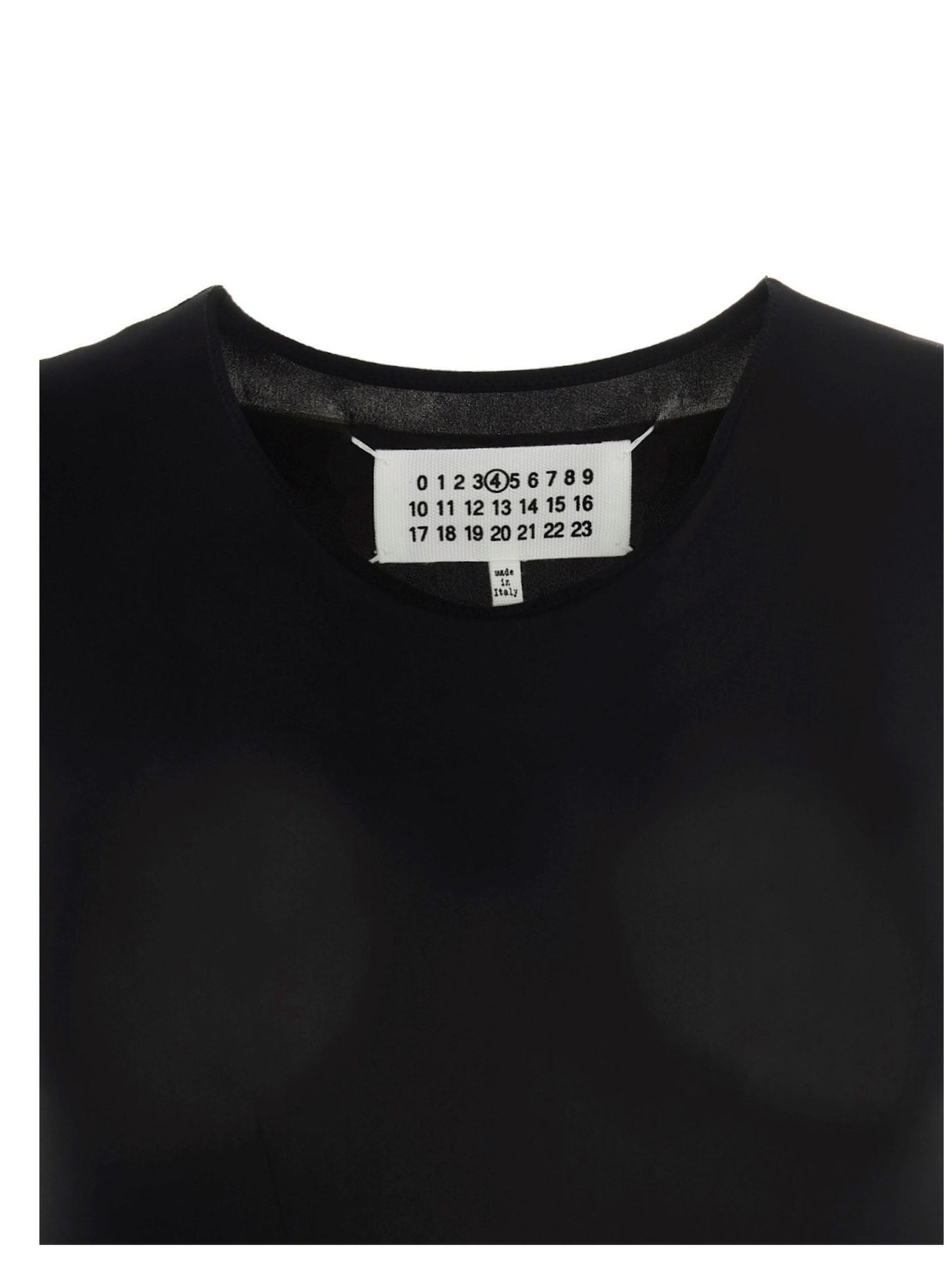 Maison Margiela Black Polyamide Bodysuit
