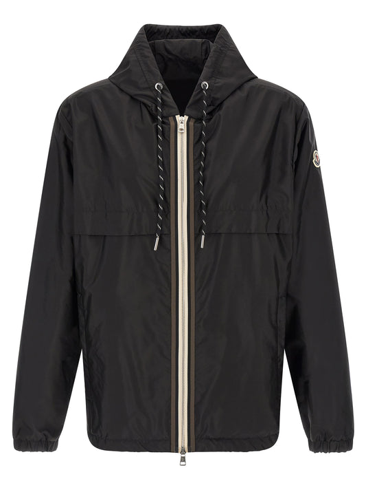 Moncler Black Polyamide Shell Jacket