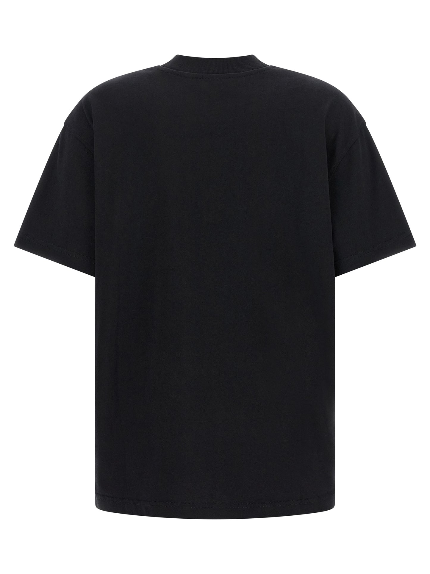 Off-White Black Cotton T-Shirt