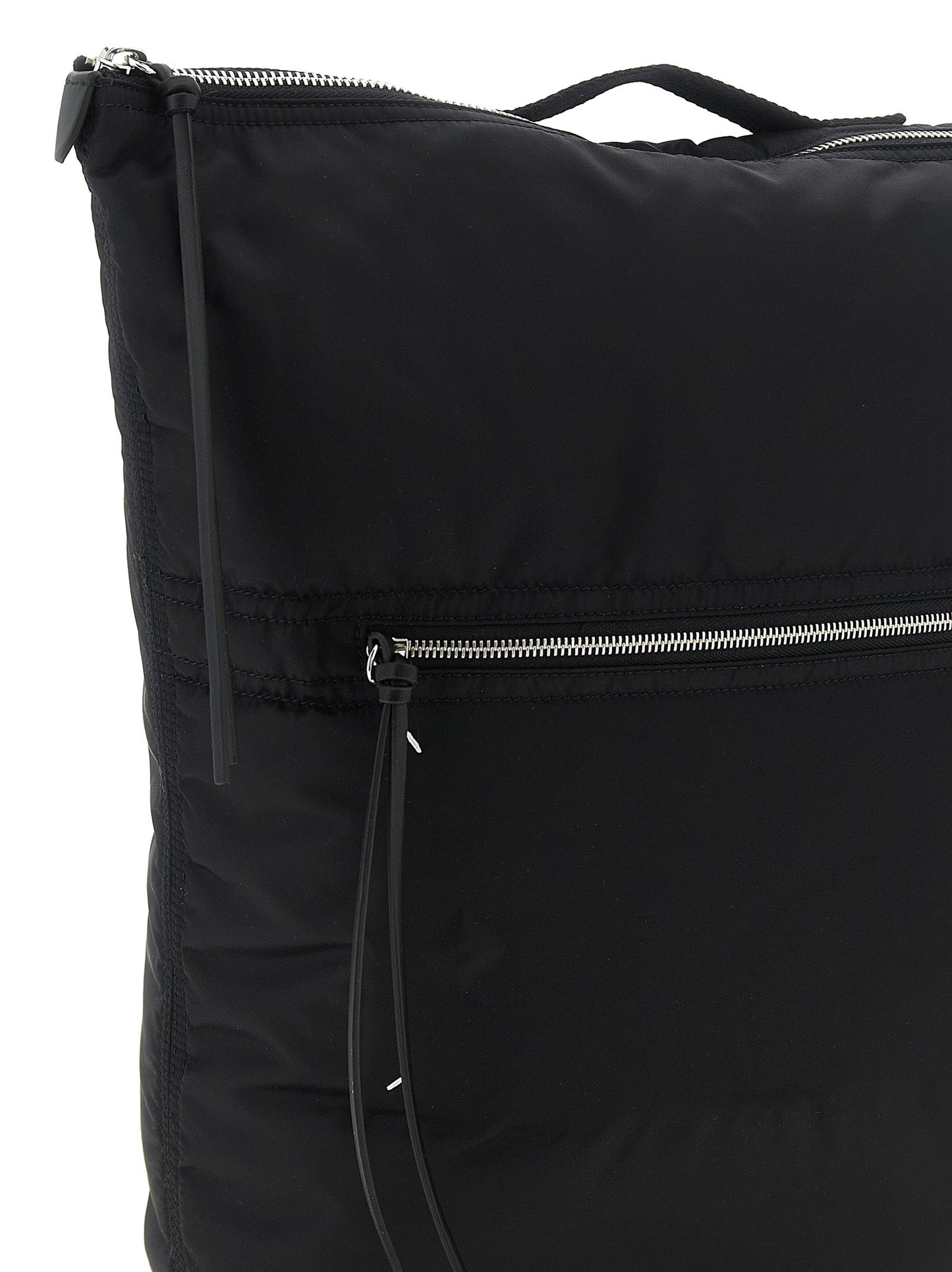 Maison Margiela Black Polyamide Backpack