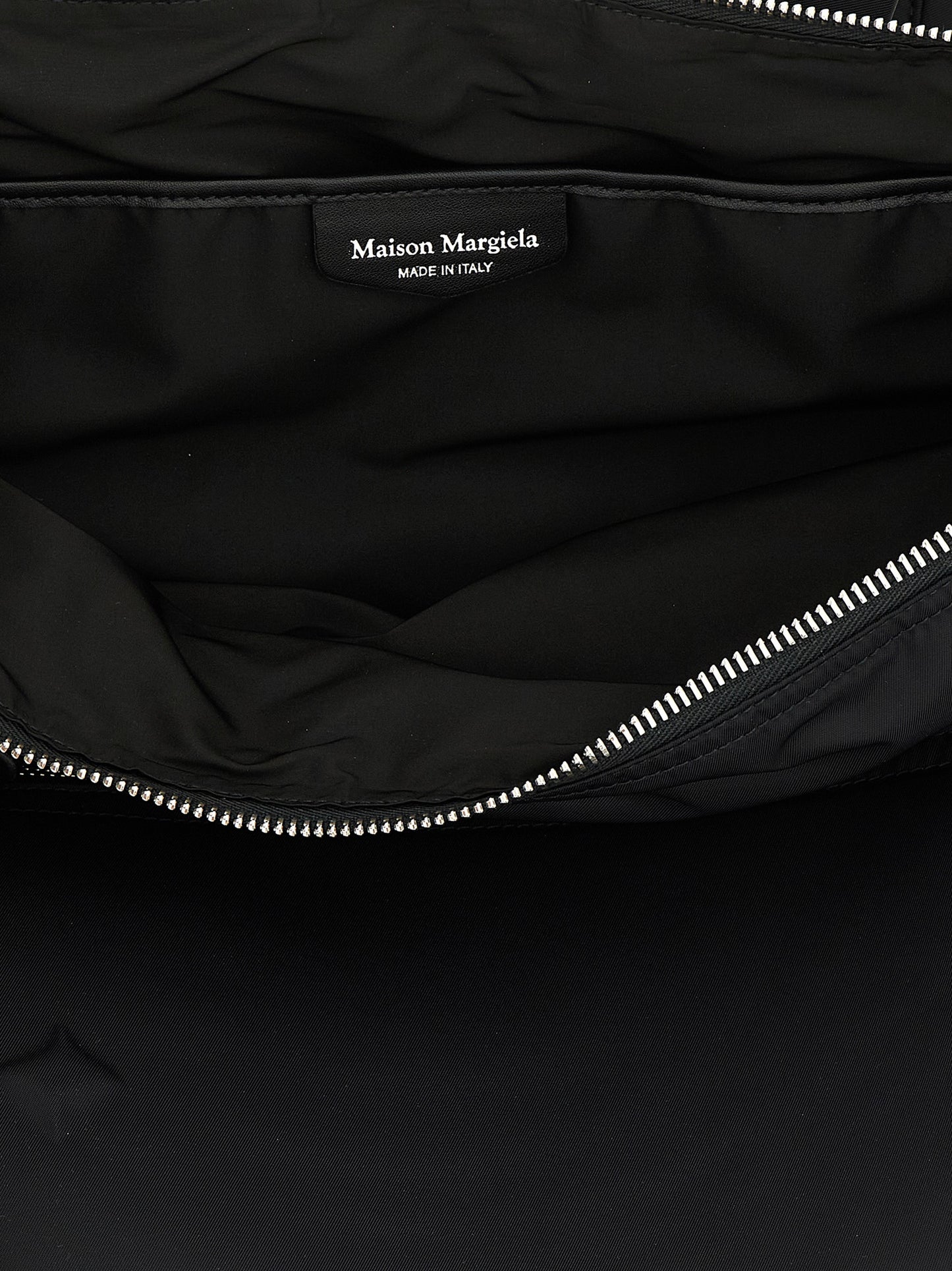 Maison Margiela Black Polyamide Backpack