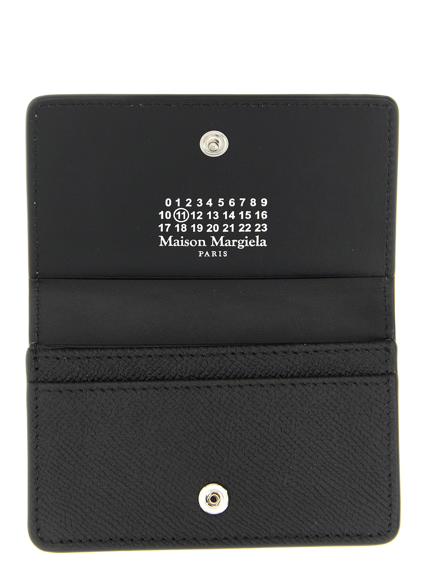 Maison Margiela Black Calfskin Cardholder