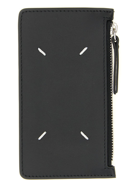 Maison Margiela Black Calfskin Cardholder
