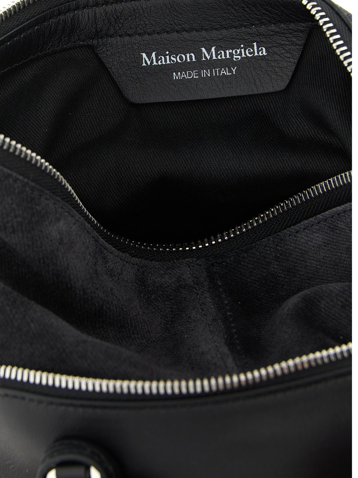 Maison Margiela Black Calfskin Shoulder Bag