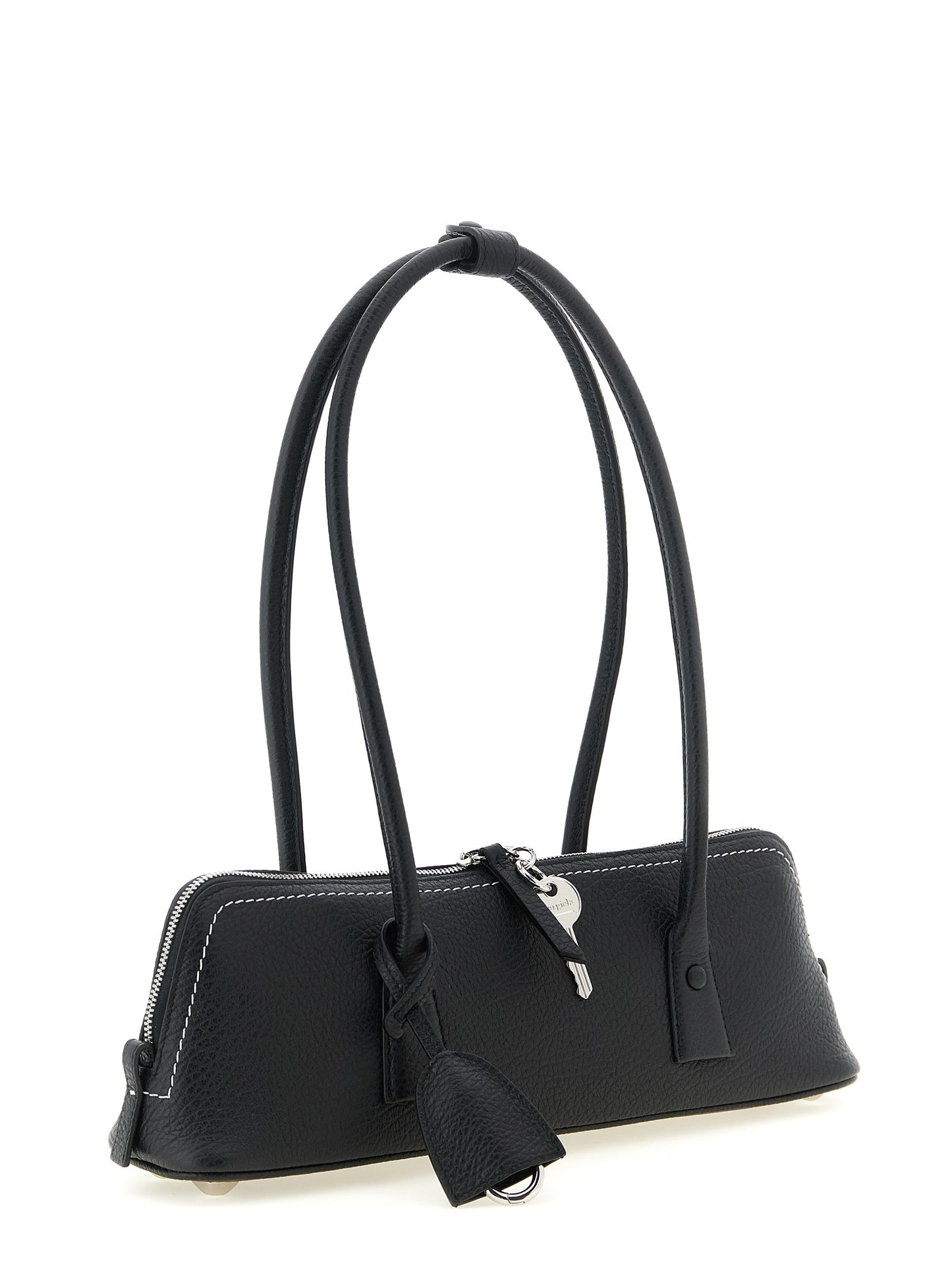 Maison Margiela Black Calfskin Shoulder Bag