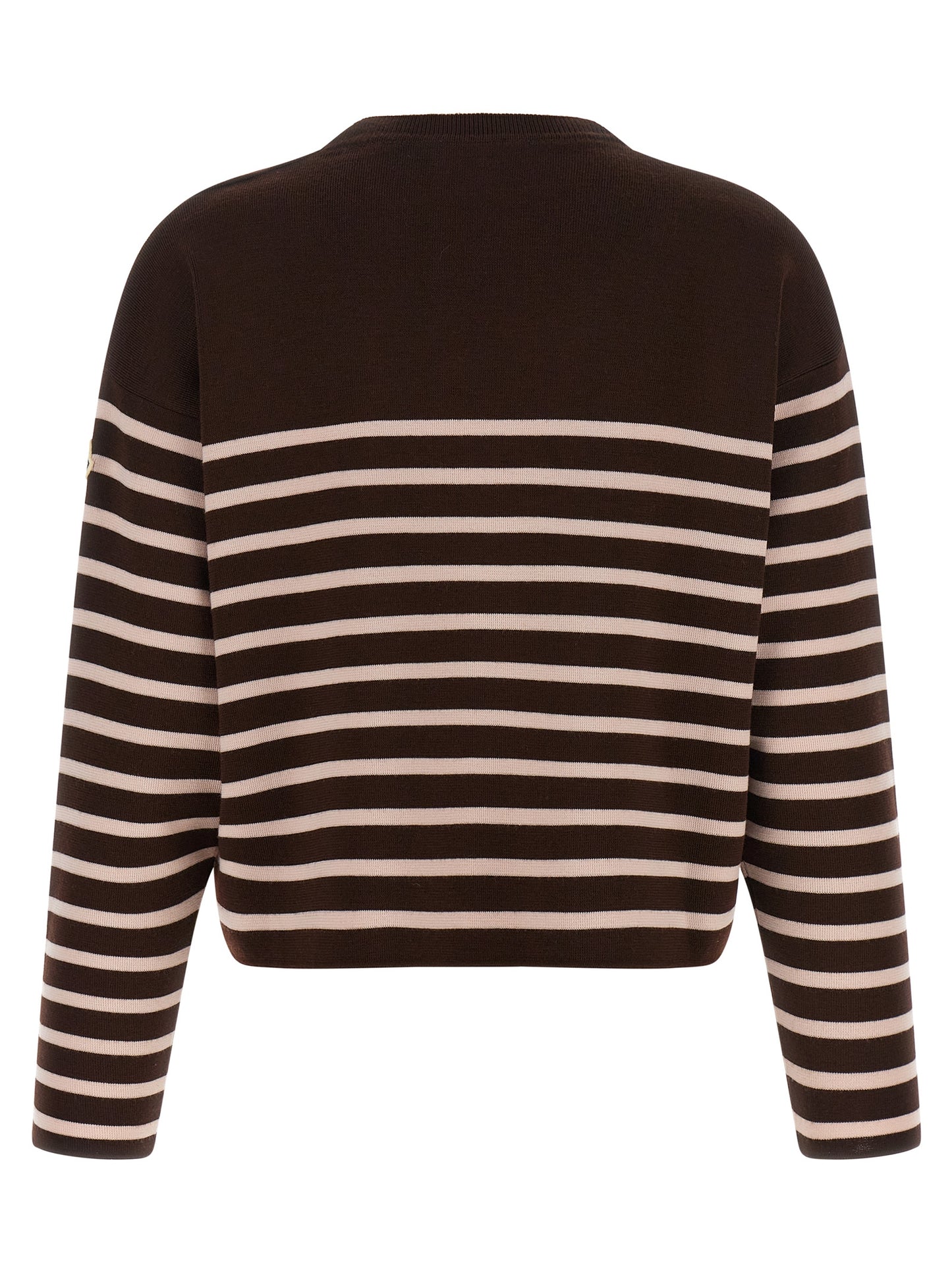Moncler White Virgin Wool Cardigan