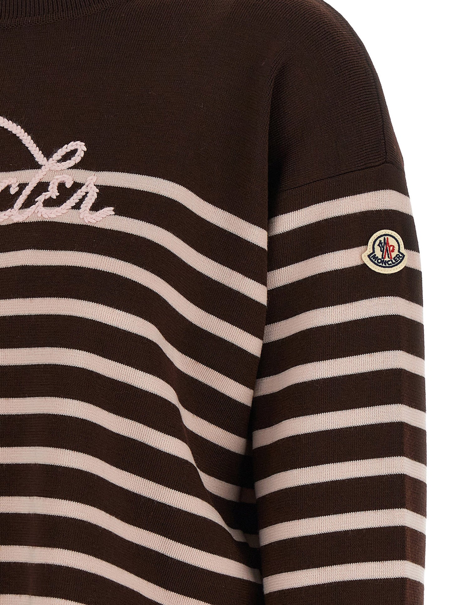 Moncler White Virgin Wool Cardigan